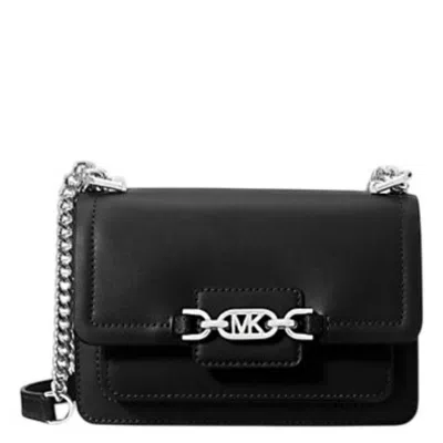 Michael Kors Heather Chain Link Crossbody Bag - Black