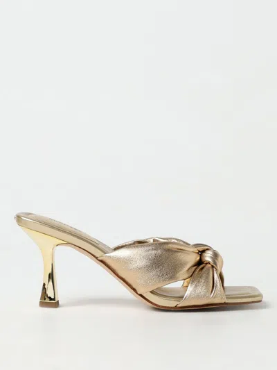 Michael Kors Heeled Sandals  Woman Color Gold