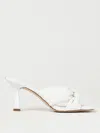 Michael Kors Elena 75mm Mules In White