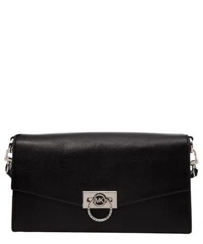 Michael Kors Hendrix Clutch In Black