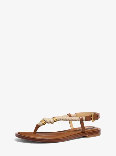 Michael Kors Hera Corded Sandal In Multi