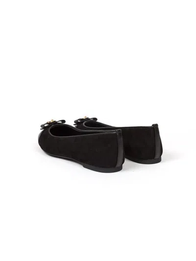 Michael Kors Honey Ballet Flat In Black