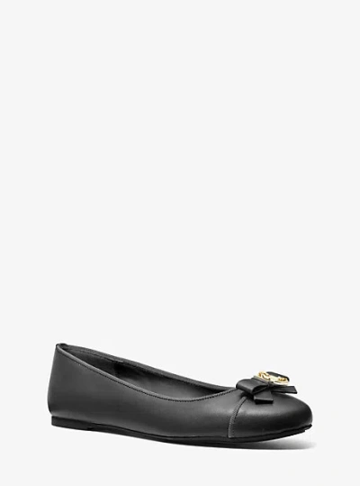Michael Kors Honey Ballet Flat In Black