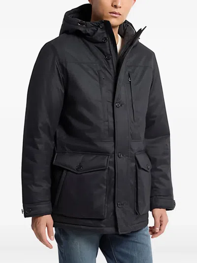 Michael Kors Hooded Jacket In Black