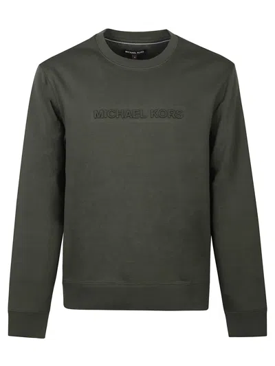 Michael Kors Hoodie With Logo In Green