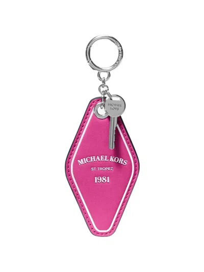 Michael Kors Hotel Key Charm In Metallic