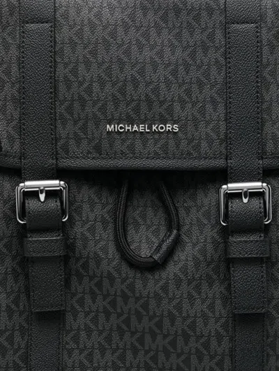 Michael Kors Hudson Backpack In Black