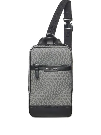 Michael Kors Hudson Backpack In Gray