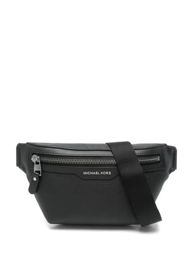 Michael Kors Hudson Belt Bag In Black