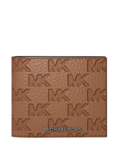 Michael Kors Hudson Bi-fold Wallet In Brown