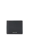 Michael Kors Logo-lettering Wallet In Black