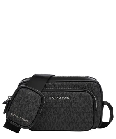 Michael Kors Hudson Crossbody Bag In Black