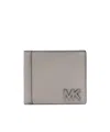 Michael Kors Money Piece Billfold In Grey