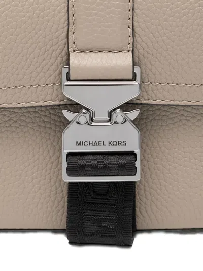 Michael Kors Hudson Messenger Bag In Neutral