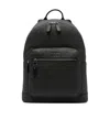 Michael Kors Solid Mk Sig Sm Commuter Backpack In Black
