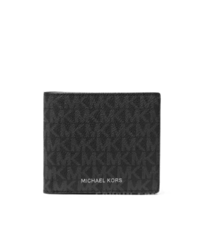 Michael Kors Hudson Presbyopic Folding Wallet In Black