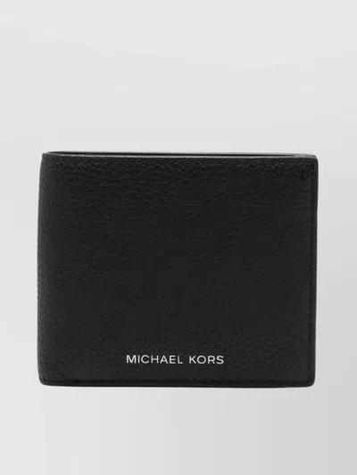 Michael Kors "hudson" Textured Finish Bi-fold Wallet