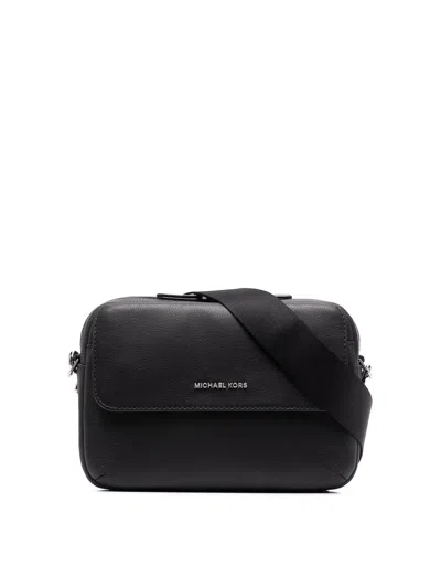 Michael Kors Hudson Utility Crossbody In Black
