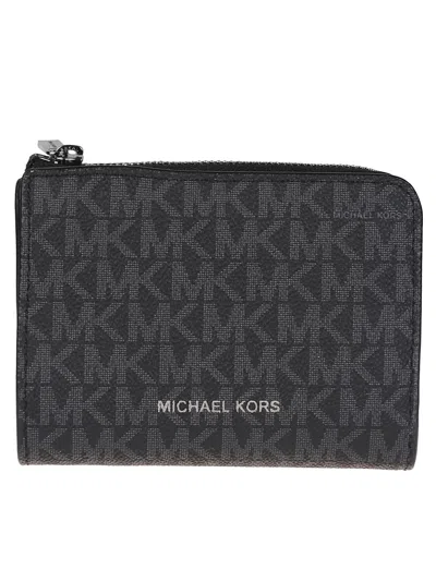 Michael Kors Hudson Wallet In Black