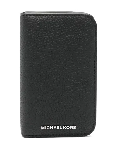 Michael Kors Hudson Wallet In Black