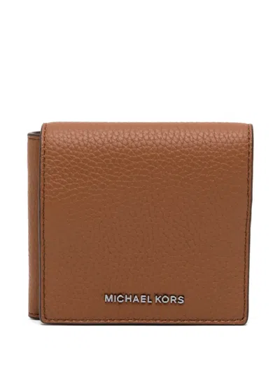 Michael Kors Hudson Wallet In Brown