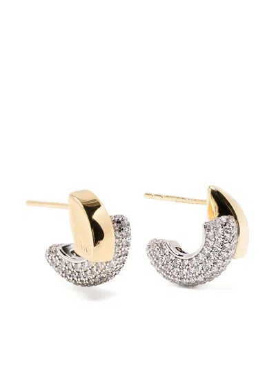 Michael Kors Huggle Earring In Silver