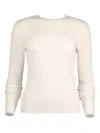 Michael Kors Hutton Cashmere Sweater In Neutral