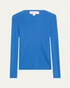 Michael Kors Hutton Ribbed Cashmere Pullover