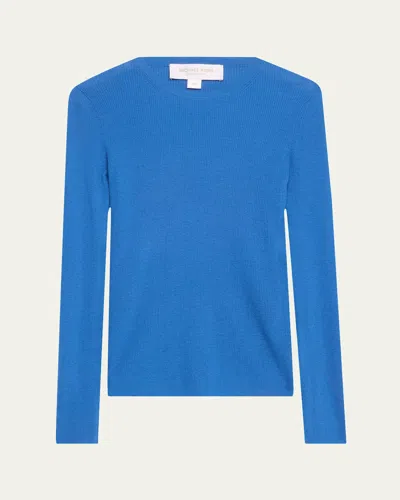 Michael Kors Hutton Ribbed Cashmere Pullover