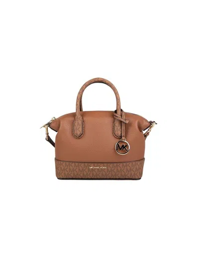 Michael Kors Hyde Satchel In Luggage