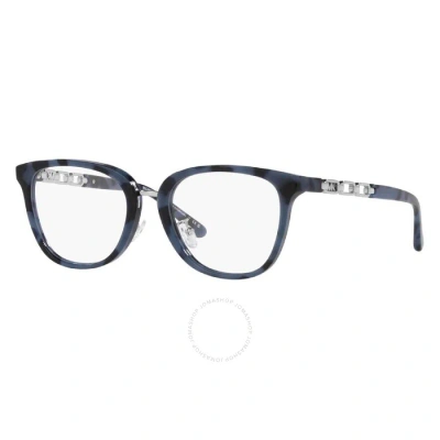 Michael Kors Innsbruck Demo Square Ladies Eyeglasses Mk4099 3333 52 In Blue