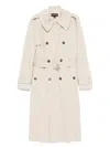 Michael Kors Inox Oversized Trench Coat In Neutrals