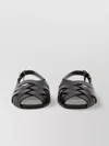 Michael Kors Black Laced Shoes With Crisscross Straps