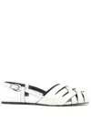 Michael Kors Irene Sling Flat In White