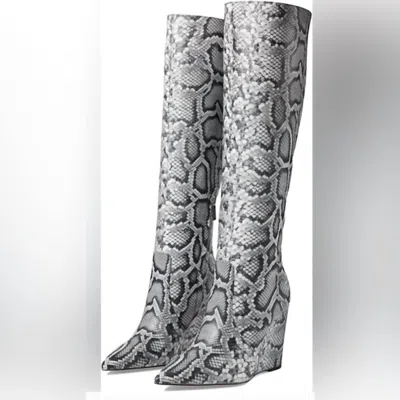 Michael Kors Isra Wedge In Grey In Gray