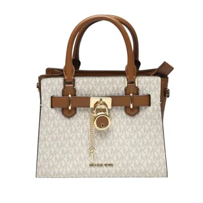 Pre-owned Michael Kors Ivory Leather Handbag () In Multi