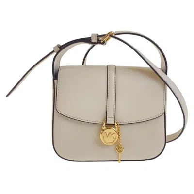 Pre-owned Michael Kors Ivory Leather Pochette Shoulder Bag () In Multi
