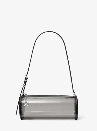 Michael Kors Izzy Small Barrel Pochette In Red