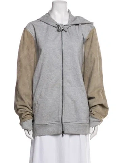 Pre-owned Michael Kors Jacket In Grey