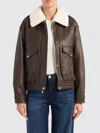 Michael Kors Jacket  Woman Color Brown In Brown