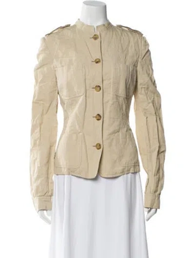 Pre-owned Michael Kors Jacket In Neutral