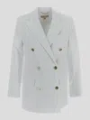 Michael Kors Classic Jacket In 100