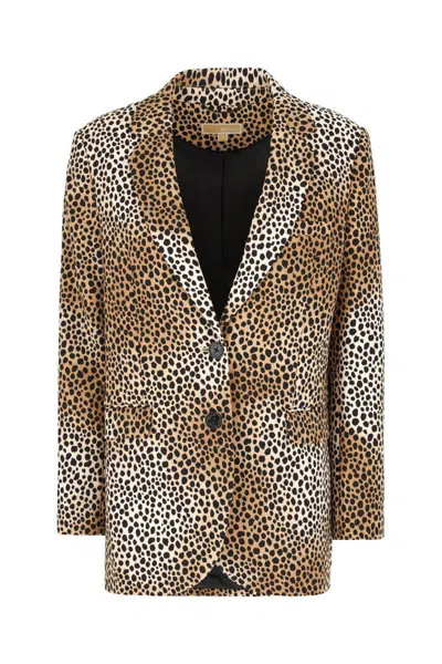 Michael Kors Jackets & Vests In Animal Print