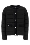 Michael Kors Black Nylon Padded Jacket In Black