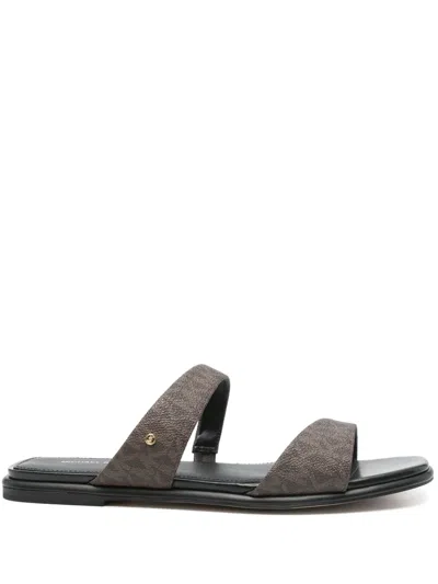 Michael Kors Jaida Flats In Brown