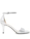Michael Kors Sandals In Silver