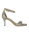 Michael Kors Glitter-embellished Sandals In Neutral