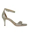 Michael Kors Glitter-embellished Sandals In Neutral