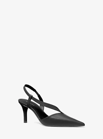 MICHAEL KORS JAIDA LEATHER PUMP