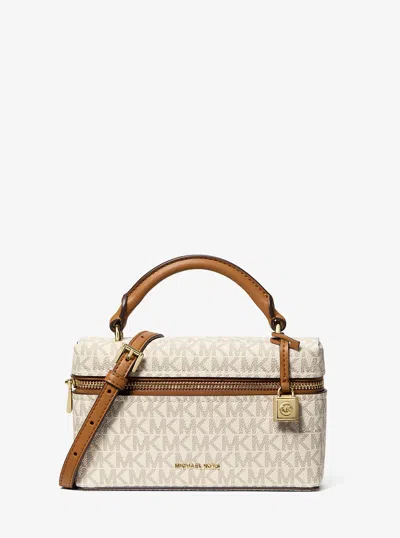 Michael Kors Jana Extra-small Signature Logo Convertible Crossbody Bag In Multi